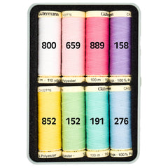 Gütermann Nostalgie naaigaren set | pastel kleuren - 1927 naaigaren set GM - NOSTALGIA - 1927 - 640951 4029394681820