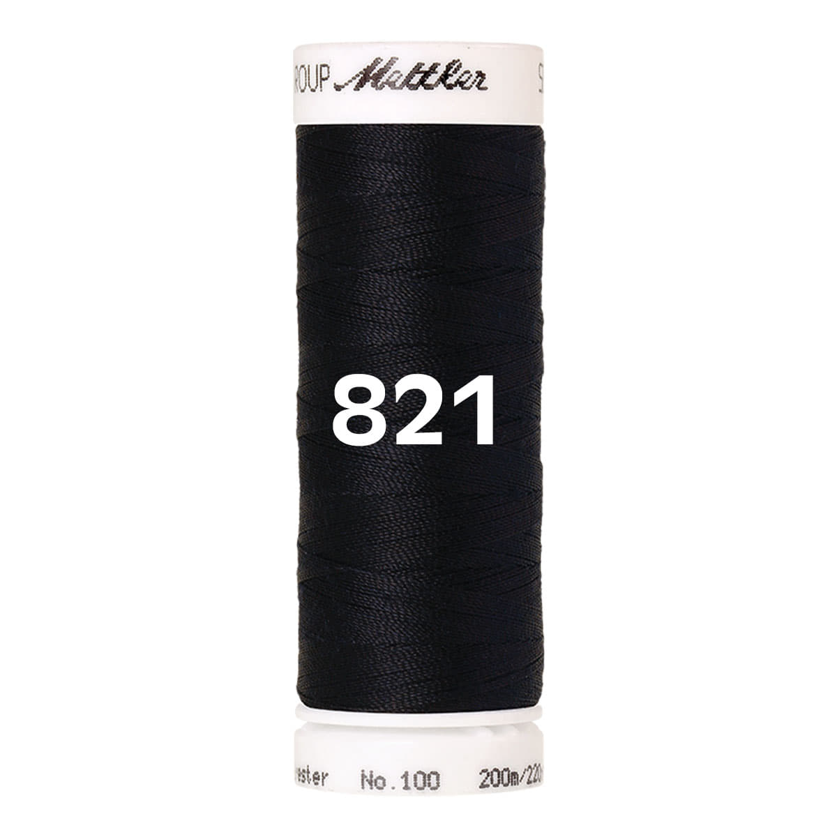 Amann Mettler Seralon naaigaren | 200m | 821 Darkest Blue Naaigaren SERALON - 200M - 0821 4012500037895