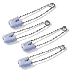 Baby veiligheidsspeld | Blauw | 4 stuks | Prym 086101 Veiligheidsspelden PRYM086101 4002270861011