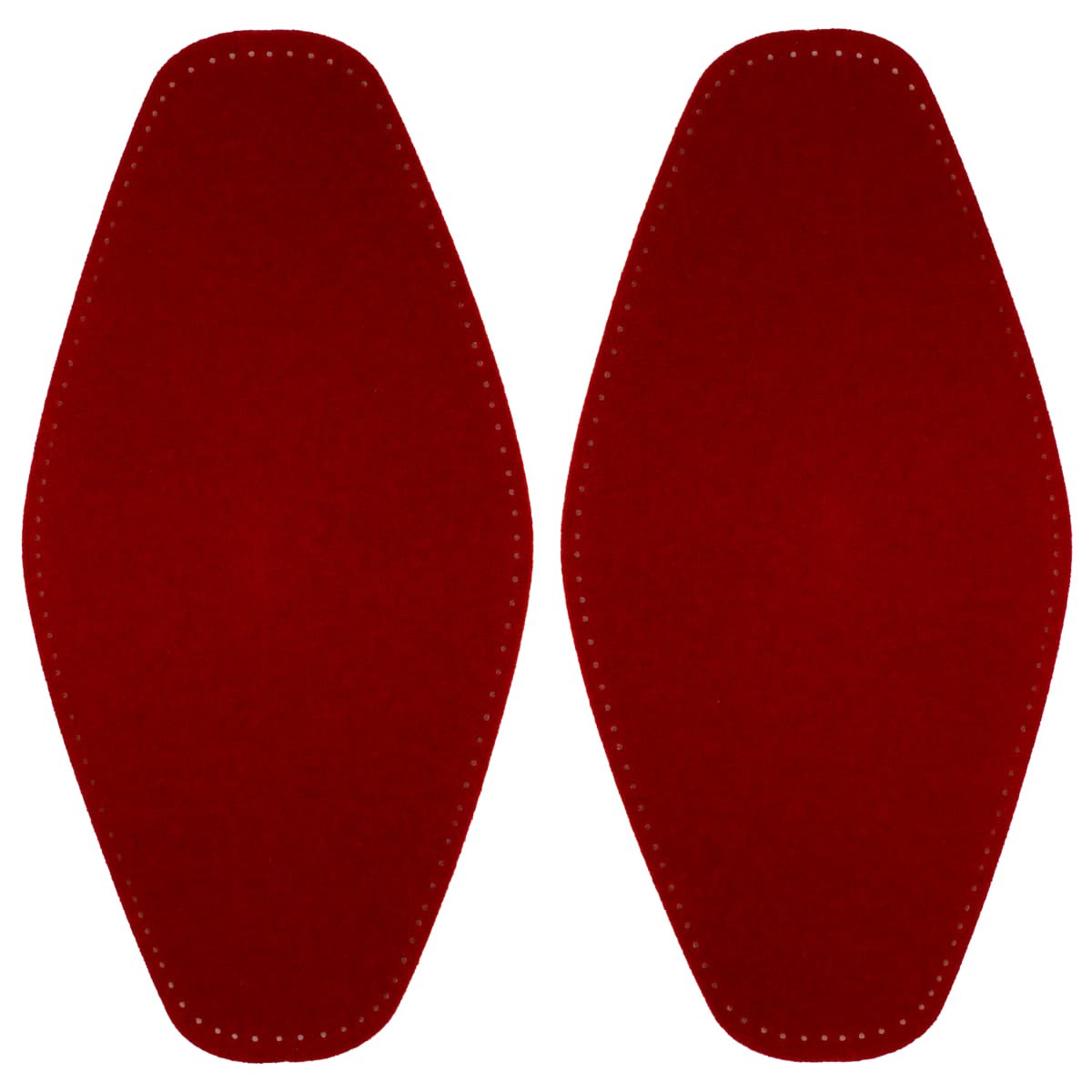 Elleboogstukken | donker rood | opstrijkbaar katoen Elleboogstukken HKM - 366266 4000315073573