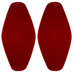 Elleboogstukken | donker rood | opstrijkbaar katoen Elleboogstukken HKM - 366266 4000315073573