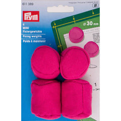 Fixeerggewichten | 200 gram | roze | set van 4 Speldenkussen PRYM611389 4002276113893