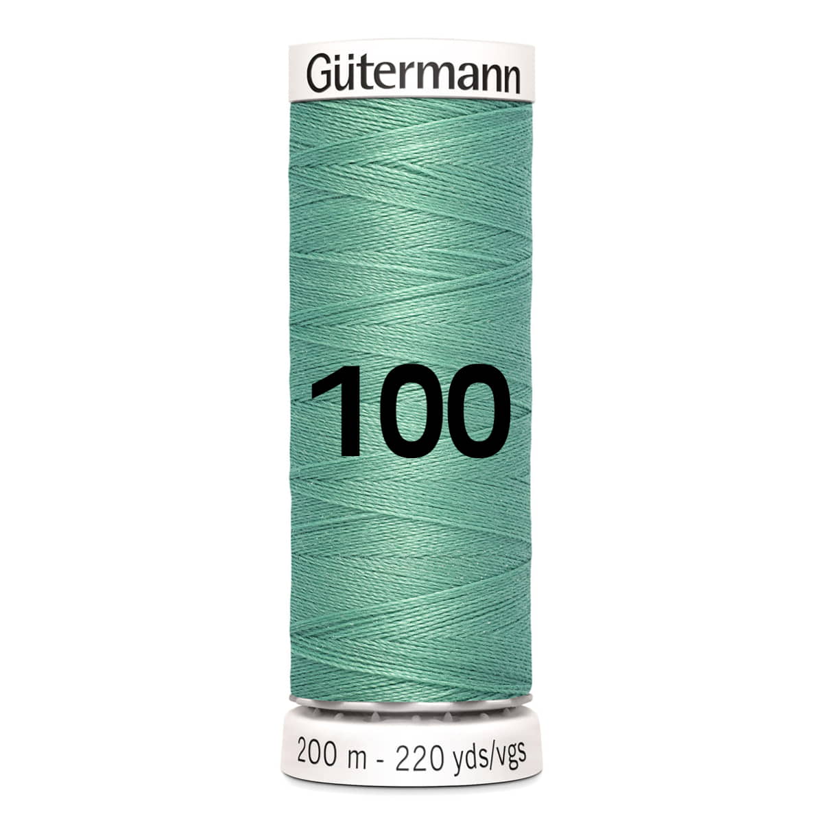 Gutermann garen | 200m | 100 donker mint naaigaren GM - 200 - 100 - DONKER - MINT 4008015027261