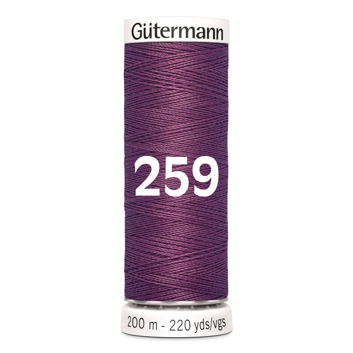 Gutermann garen | 200m | 259 donker magenta naaigaren GM - 200 - 259 - DONKER - MAGENTA 4008015029029