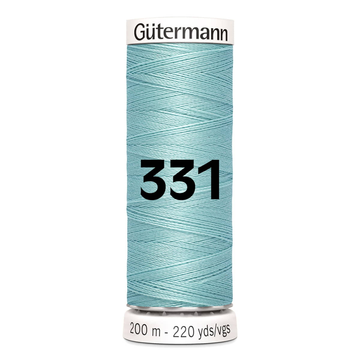Gutermann garen | 200m | 331 licht turquoise naaigaren GM - 200 - 331 - LICHT - TURQUOISE 4008015029920