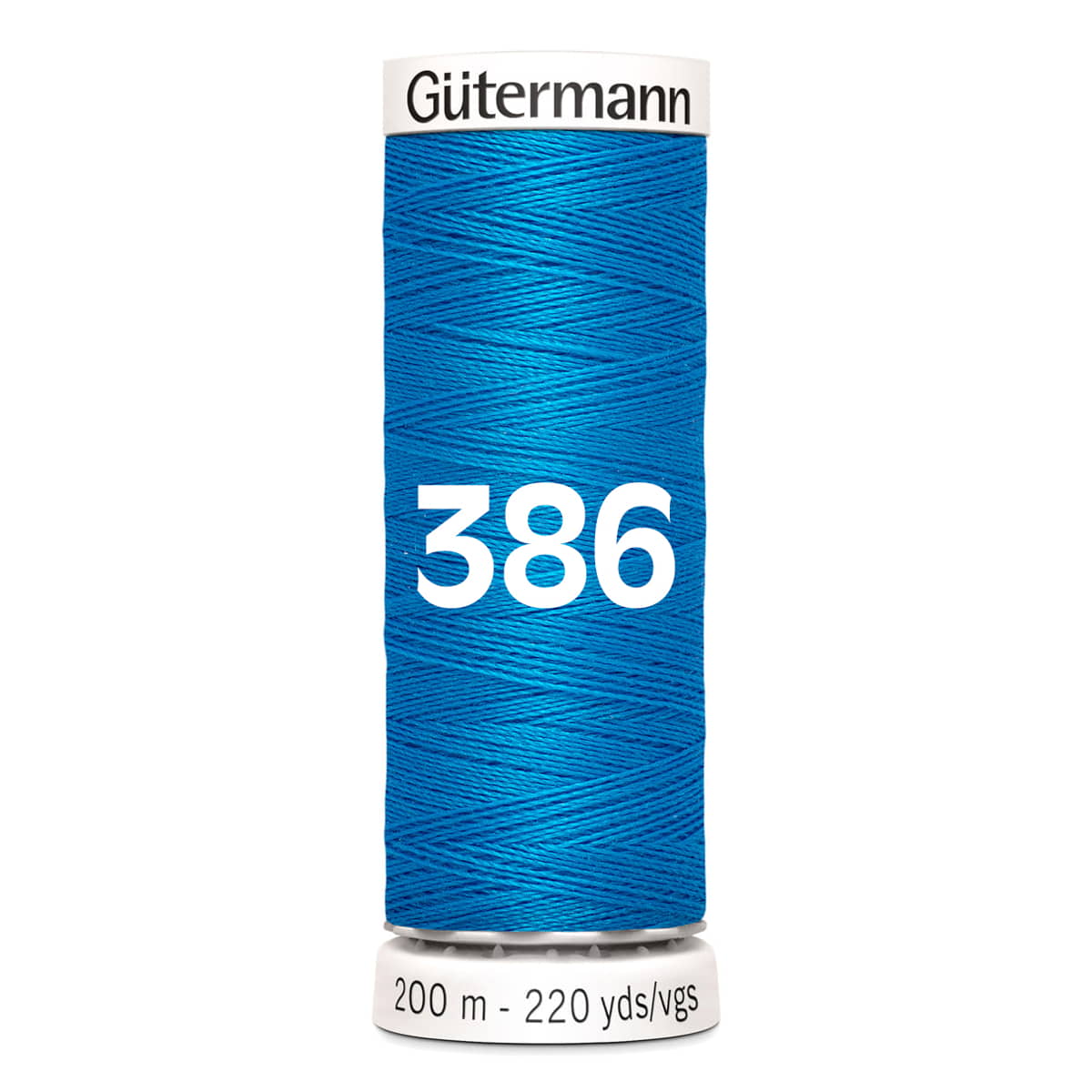 Gutermann garen | 200m | 386 licht kobalt naaigaren GM - 200 - 386 - LICHT - KOBALT 4008015030421