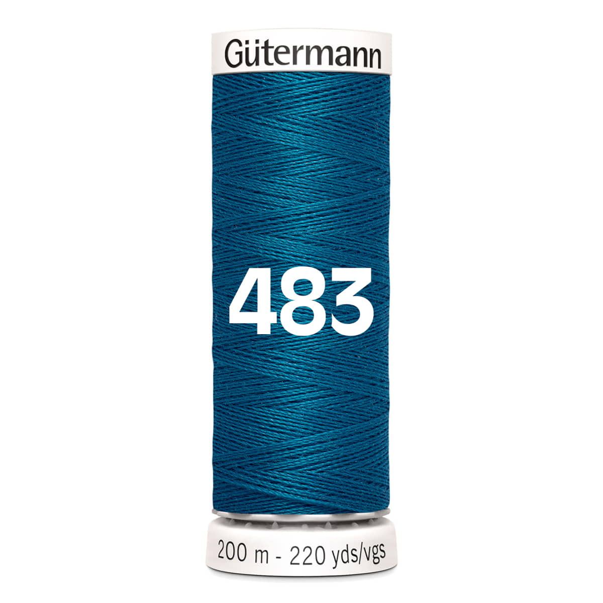 Gutermann garen | 200m | 483 licht petrol naaigaren GM - 200 - 483 - LICHT - PETROL 4008015031404