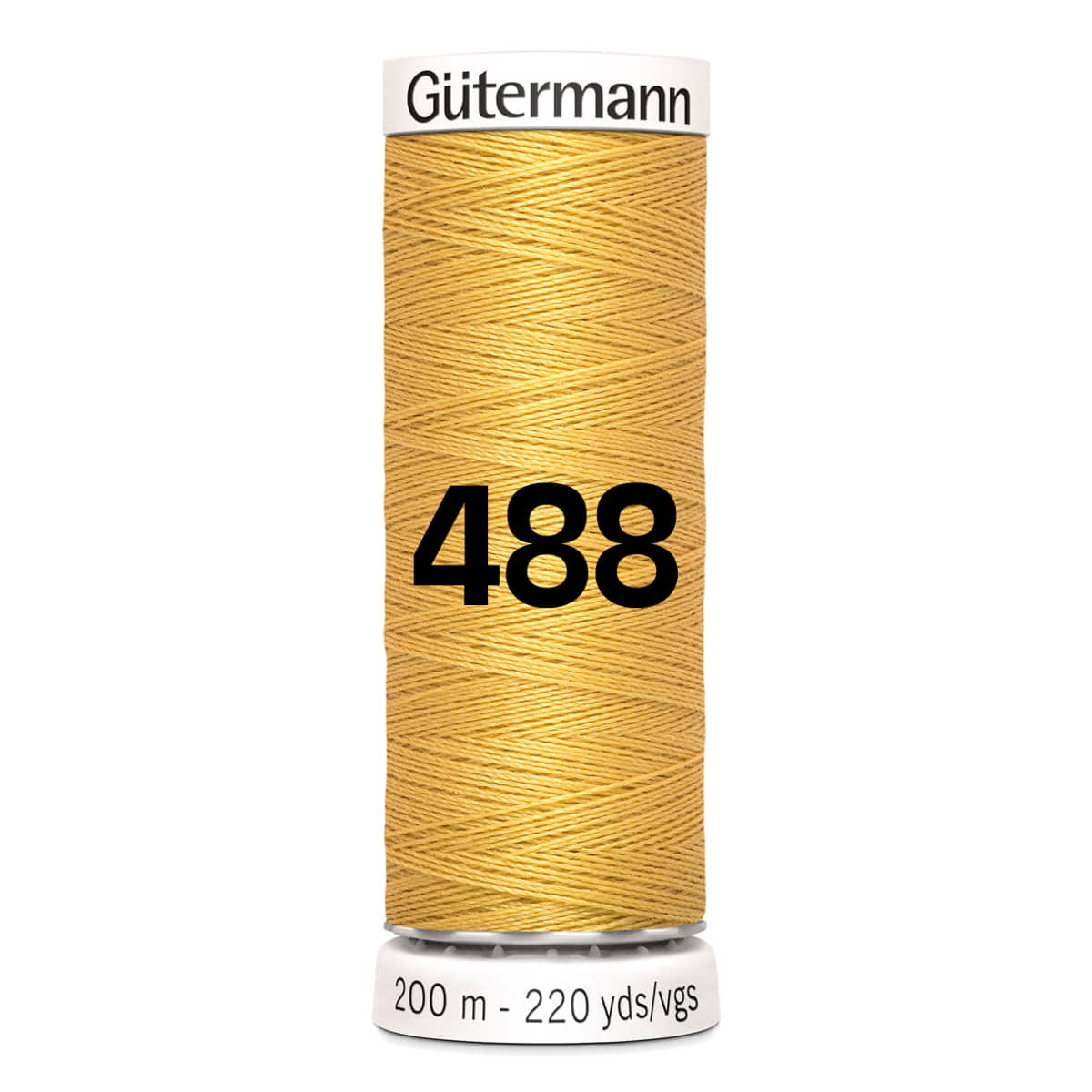 Gutermann garen | 200m | 488 licht goud naaigaren GM - 200 - 488 - LICHT - GOUD 4008015031466