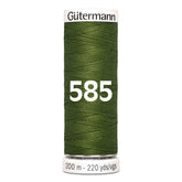 Gutermann garen | 200m | 585 legergroen naaigaren GM - 200 - 585 - LEGERGROEN 4008015032067