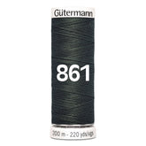 Gutermann garen | 200m | 861 donker legergroen naaigaren GM - 200 - 861 - DONKER - LEGERGROEN 4008015034320