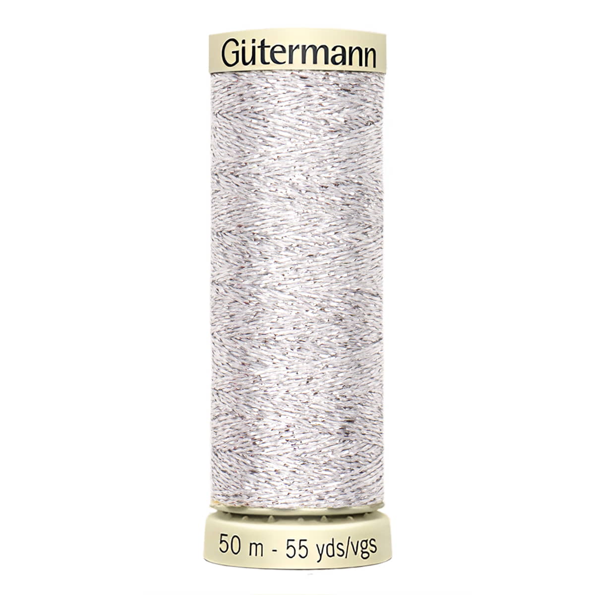 Gütermann metallic effect | zilver 41 | 50 meter naaigaren GUTERMANN - METALLIC - EFFECT - ZILVER - 41 4008015130237