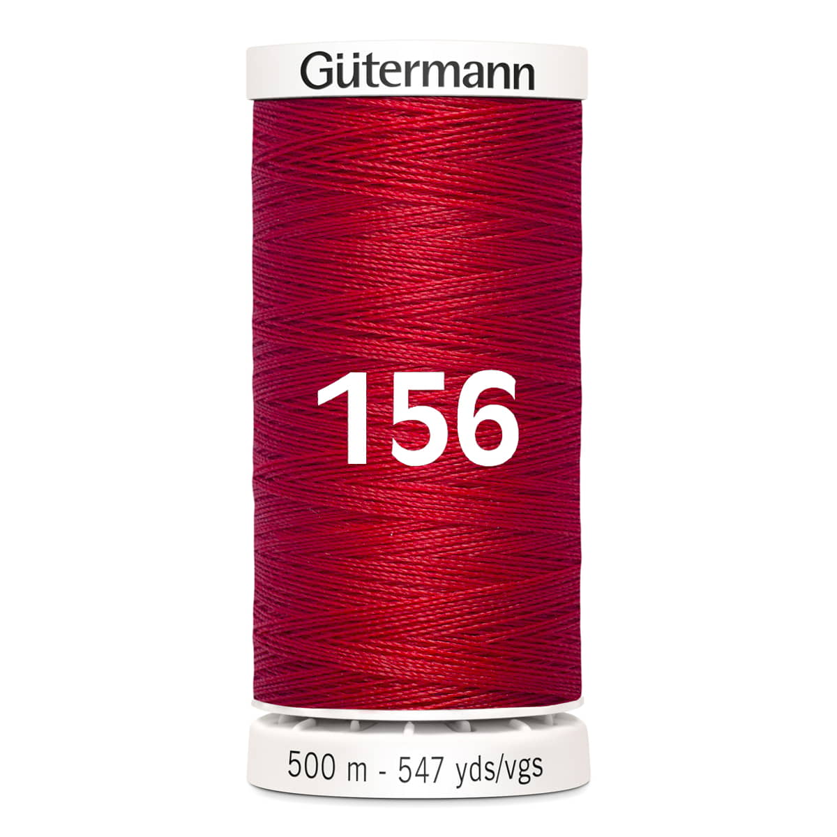 Gutermann naaigaren | 500m | 156 rood naaigaren GM - 500M - 156 - rood 4008015036126