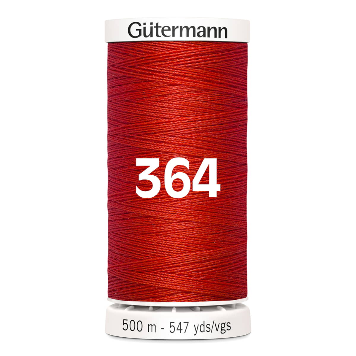 Gutermann naaigaren | 500m | 364 rood naaigaren GM - 500M - 364 - rood 4008015036683