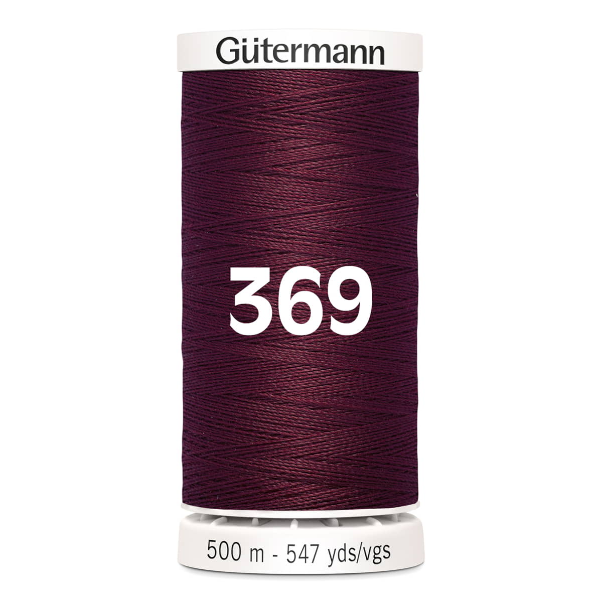 Gutermann naaigaren | 500m | 369 bordeaux rood naaigaren GM - 500M - 369 - bordeaux rood 4008015036720