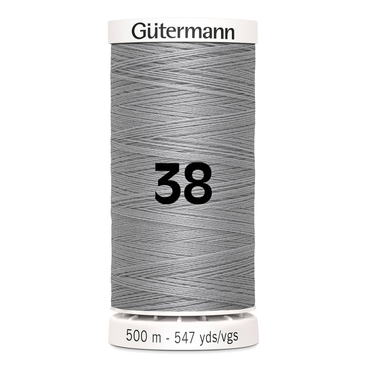 Gutermann naaigaren | 500m | 38 lichtgrijs naaigaren GM - 500M - 38 - lichtgrijs 4008015035860
