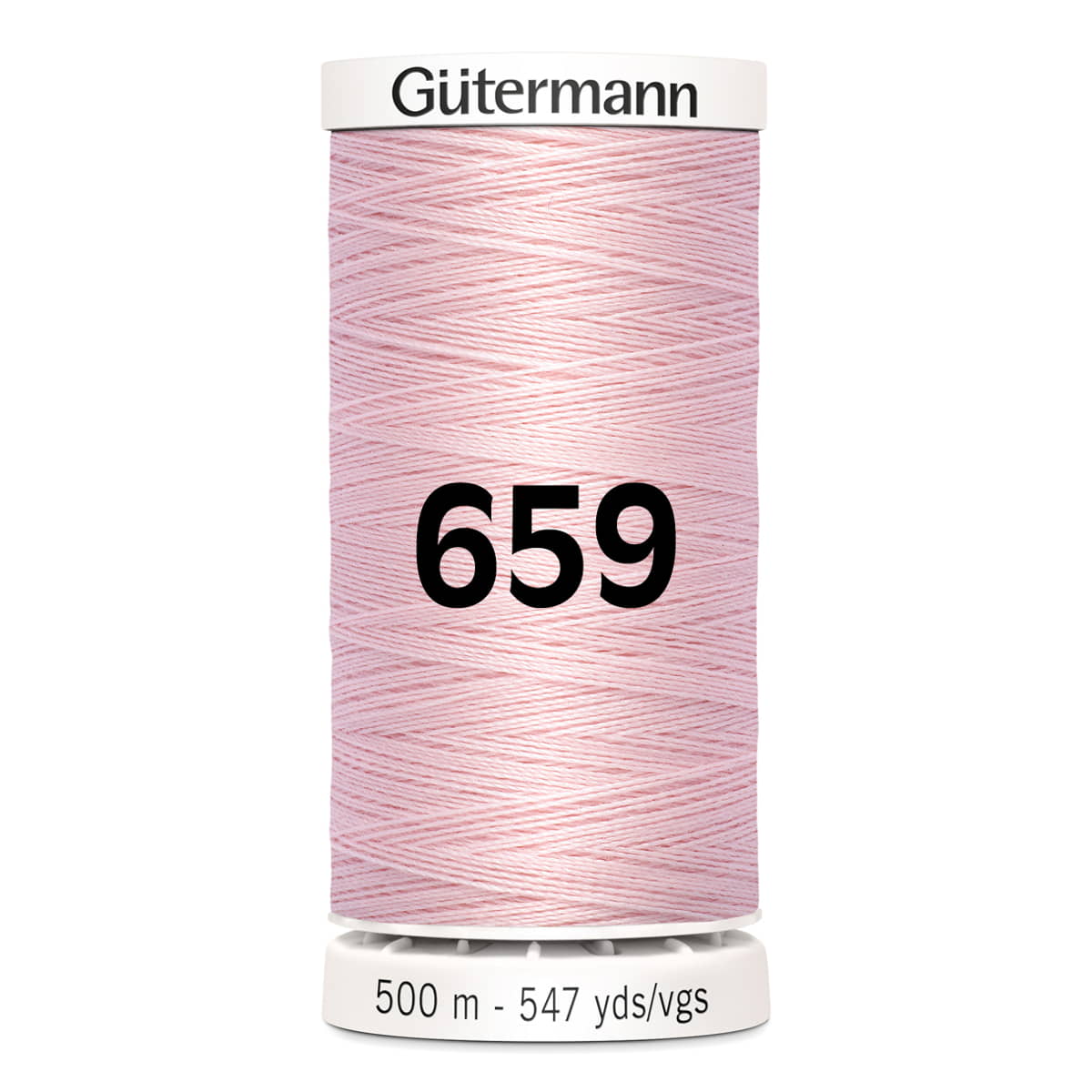 Gutermann naaigaren | 500m | 659 roze naaigaren GM - 500M - 659 - roze 4008015037086
