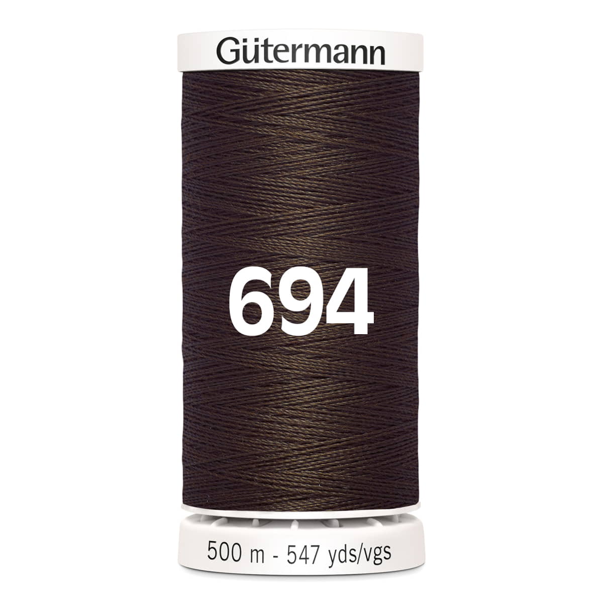 Gutermann naaigaren | 500m | 694 bruin naaigaren GM - 500M - 694 - bruin 4008015037147