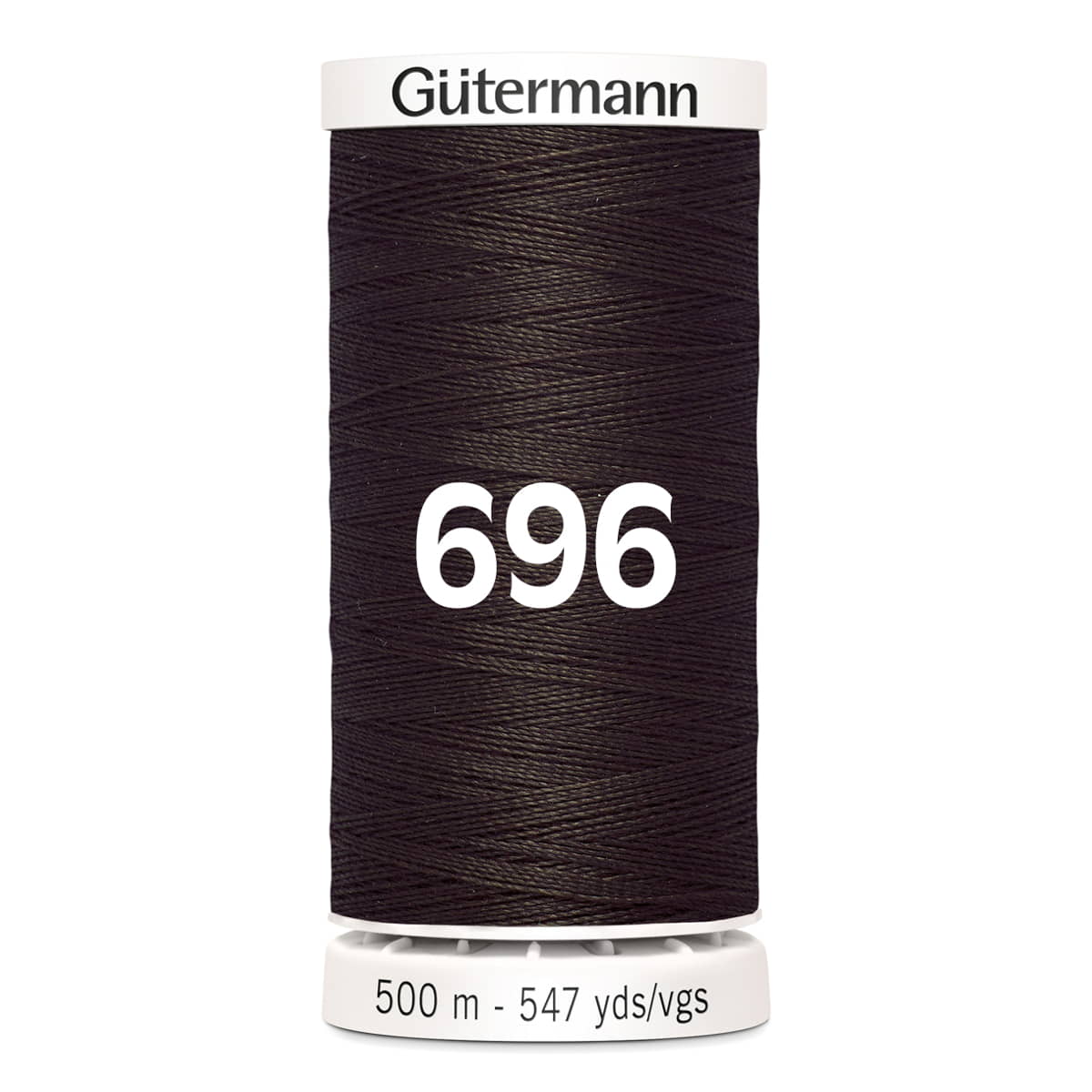 Gutermann naaigaren | 500m | 696 donkerbruin naaigaren GM - 500M - 696 - donkerbruin 4008015037161