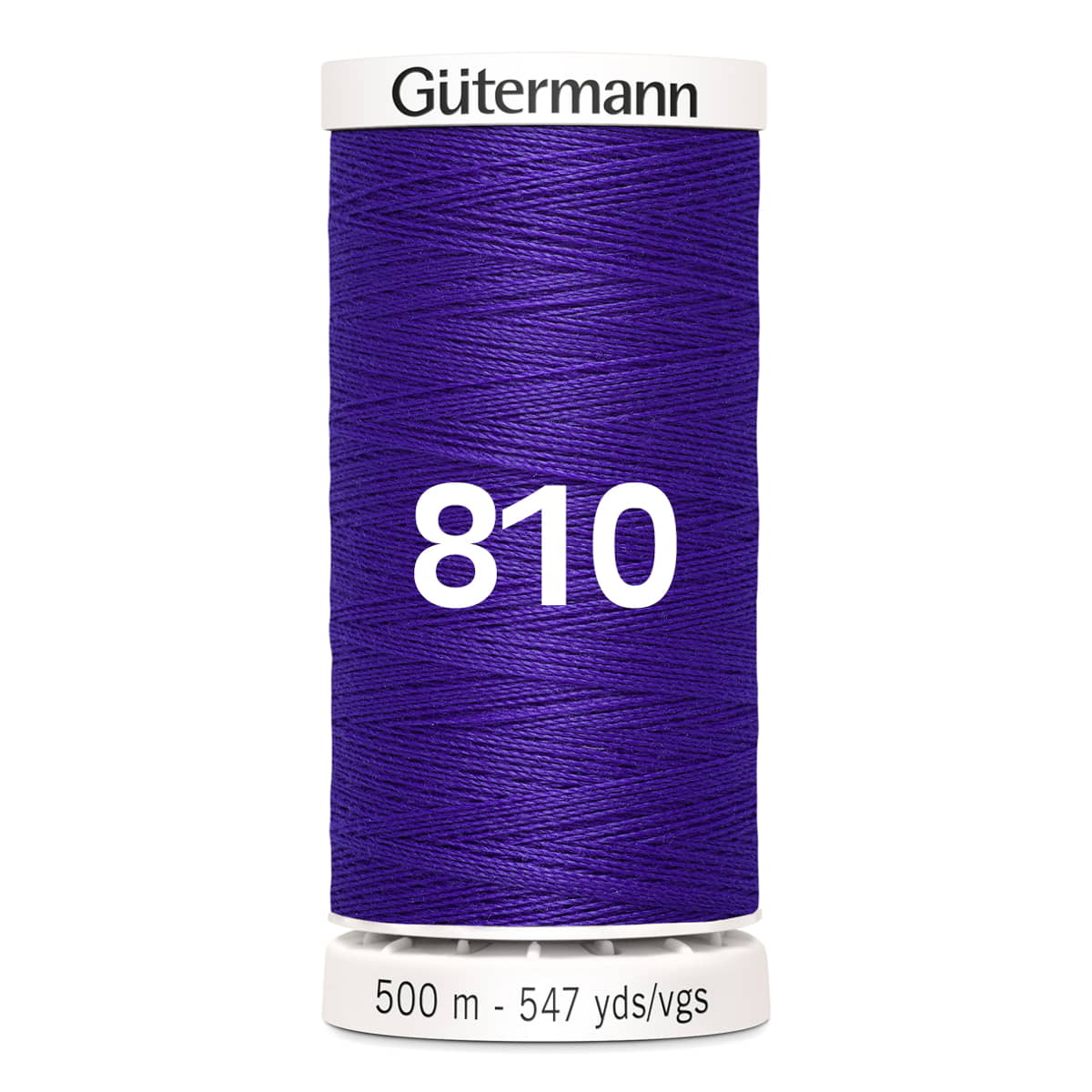 Gutermann naaigaren | 500m | 810 paars naaigaren GM - 500M - 810 - paars 4008015037369