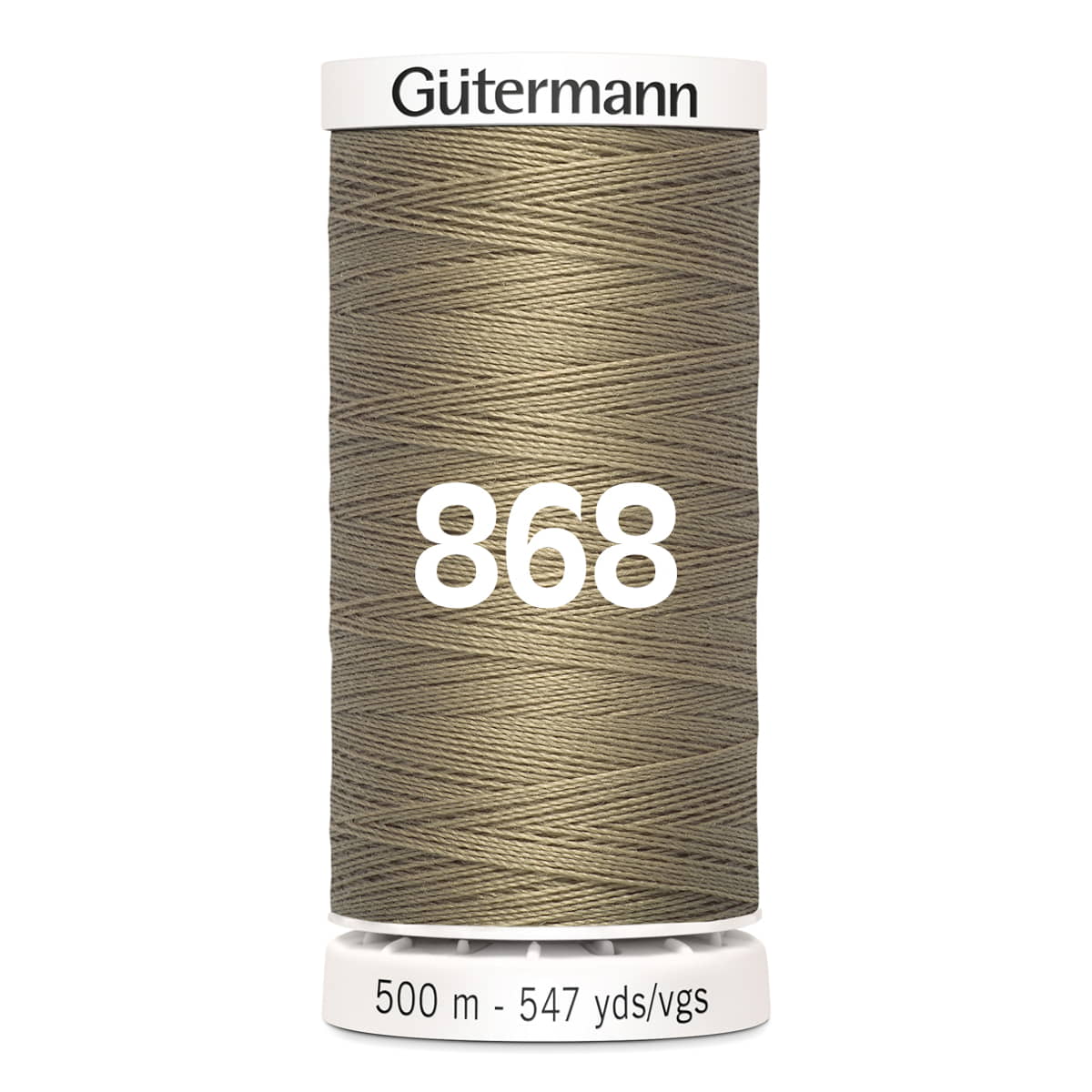 Gutermann naaigaren | 500m | 868 donkerbeige naaigaren GM - 500M - 868 - donkerbeige 4008015037444