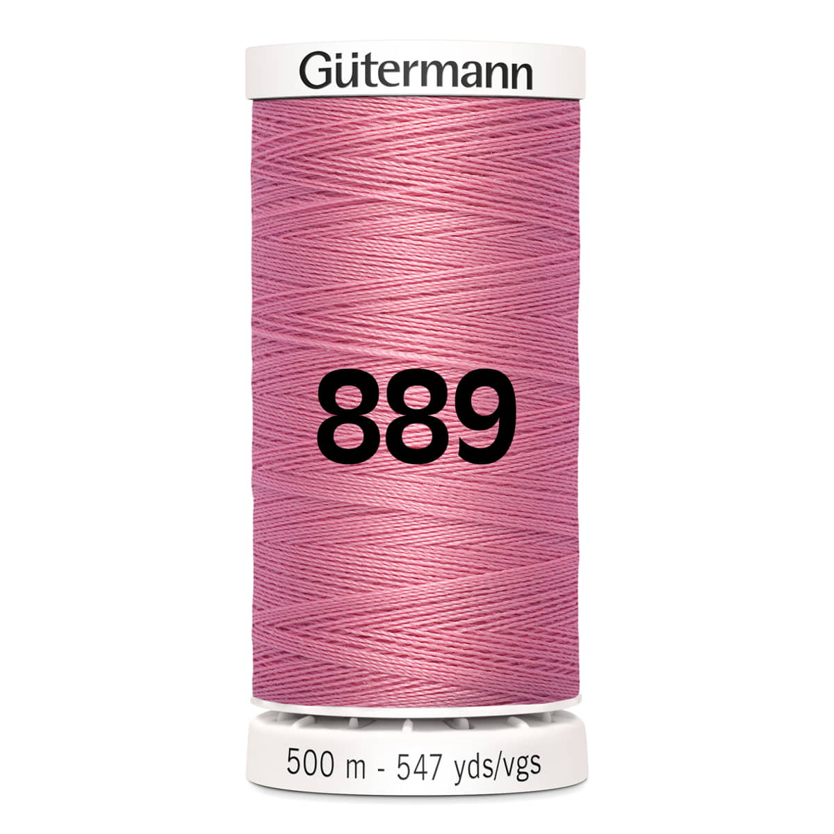 Gutermann naaigaren | 500m | 889 donker roze naaigaren GM - 500M - 889 - donker roze 4008015035983