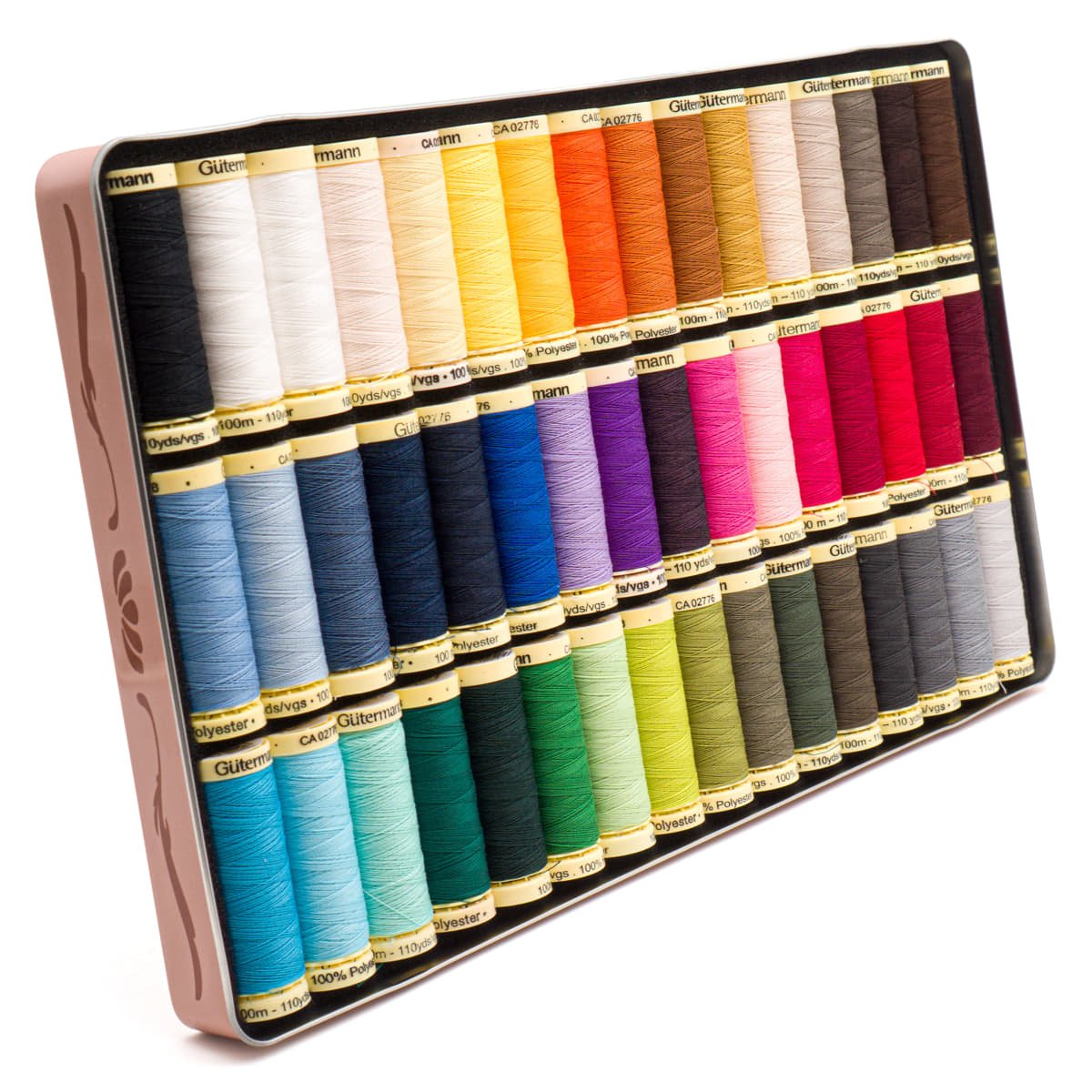 Gütermann naaigaren set 48 x 100m | Nostalgie 1895 naaigaren set GUTERMANN - SET - 1895 - 48X100M - 640954