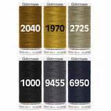 Gütermann naaigaren set Denim | Vintage | 6x 100 meter naaigaren set GM - SET - DENIM - JEANS - SET - VINTAGE