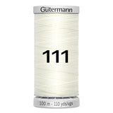 Gutermann super sterk naaigaren | 100m | 111 ivoor naaigaren GM - 100 - SS - M782 - 111 4008015160821