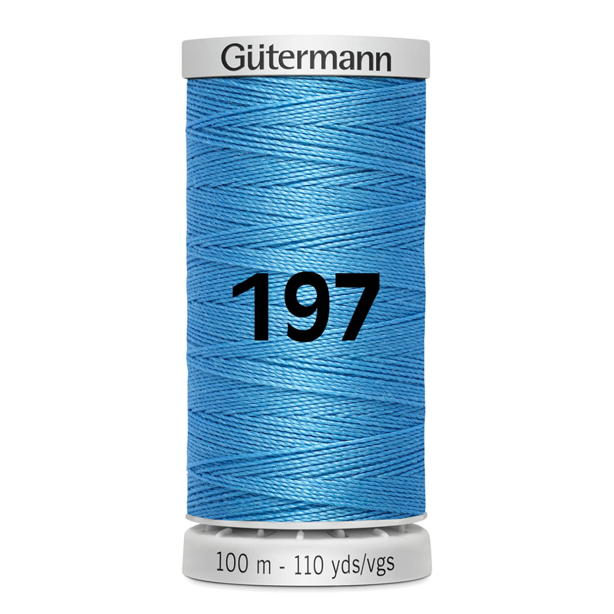Gutermann super sterk naaigaren | 100m | 197 blauw naaigaren GM - 100 - SS - M782 - 197 - BLAUW