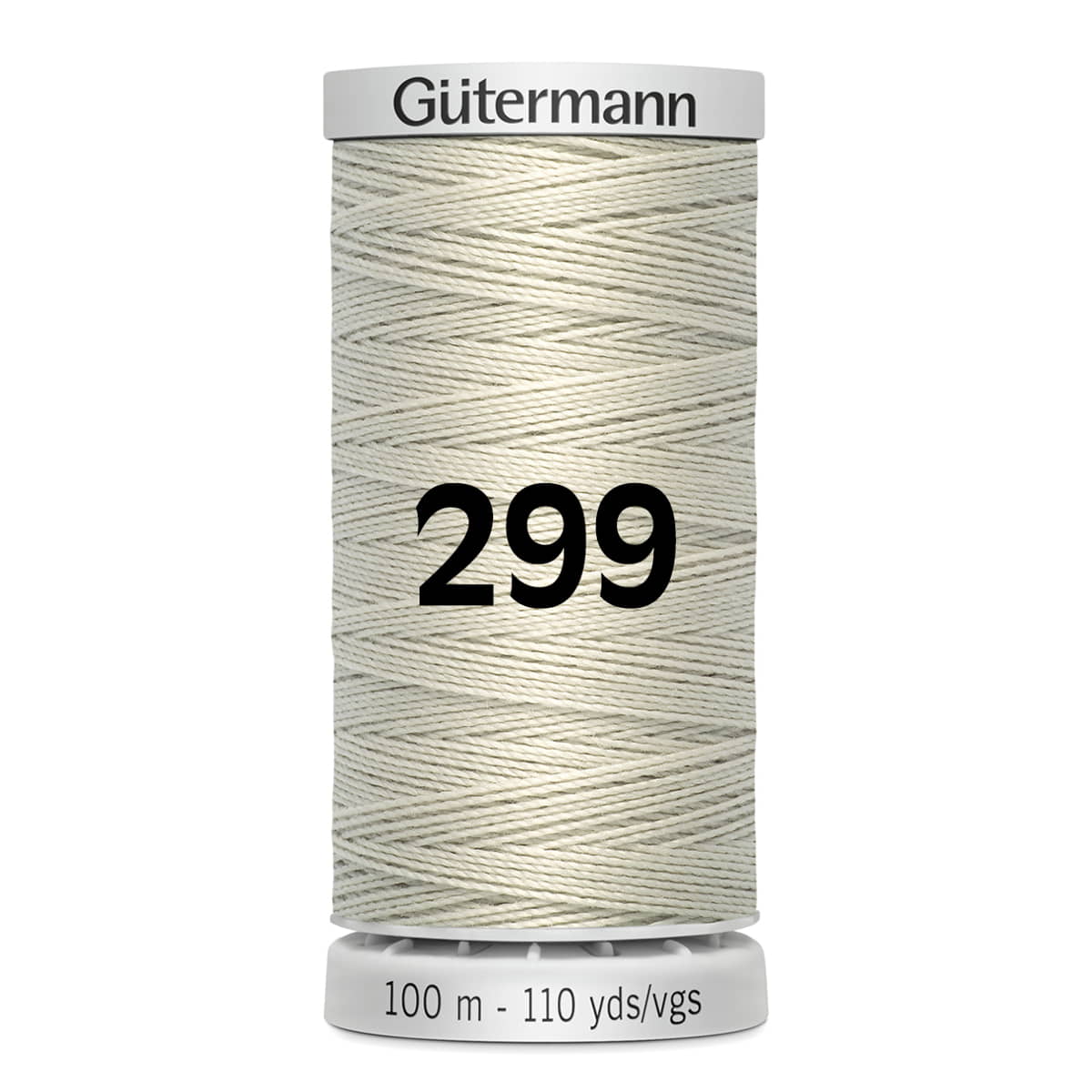 Gutermann super sterk naaigaren | 100m | 299 licht beige naaigaren GM - 100 - SS - M782 - 299 - LBEIGE