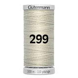 Gutermann super sterk naaigaren | 100m | 299 licht beige naaigaren GM - 100 - SS - M782 - 299 - LBEIGE