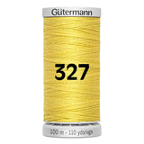 Gutermann super sterk naaigaren | 100m | 327 geel naaigaren GM - 100 - SS - M782 - 327 4008015230005