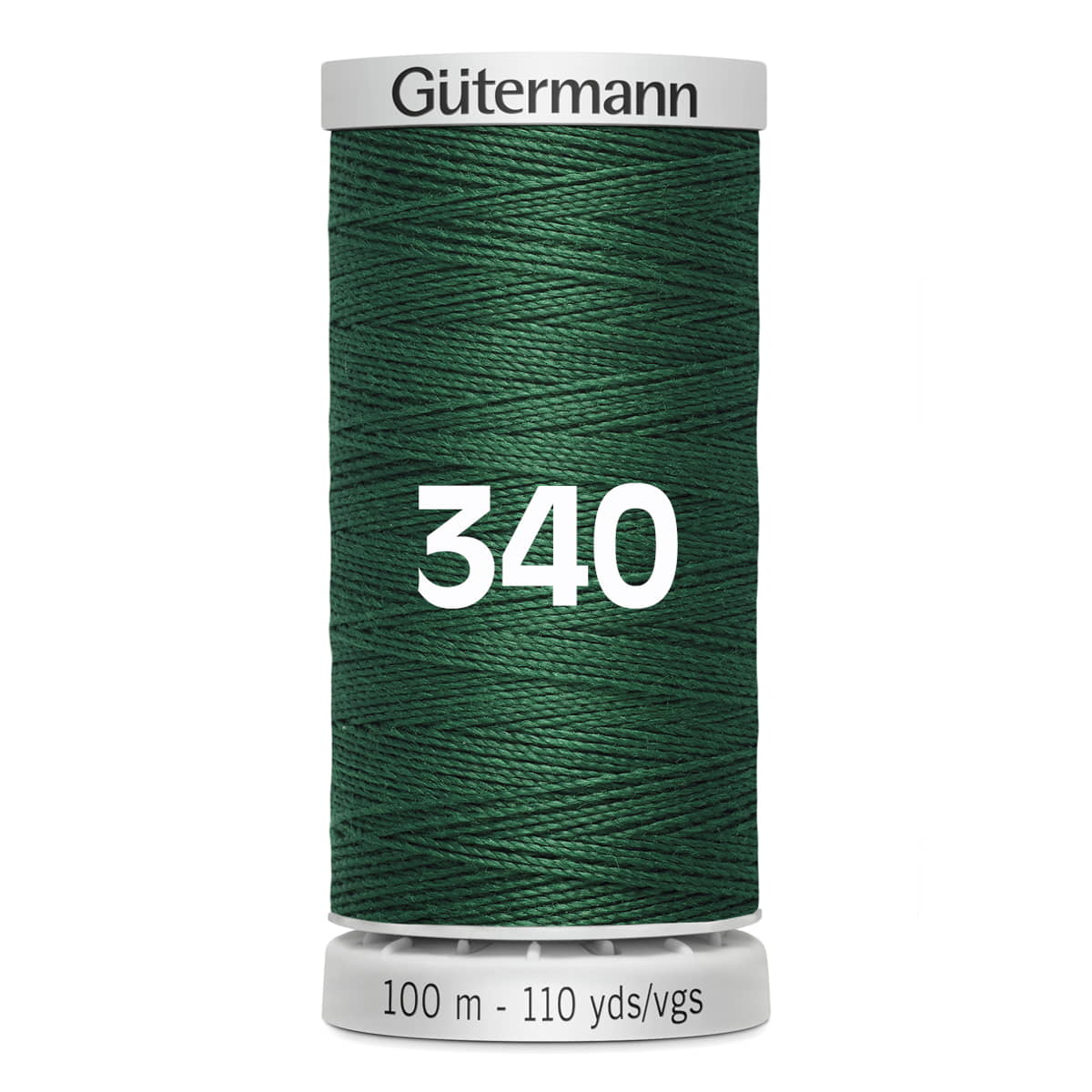 Gutermann super sterk naaigaren | 100m | 340 donkergroen naaigaren GM - 100 - SS - M782 - 340 4008015680305