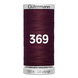 Gutermann super sterk naaigaren | 100m | 369 bordeaux naaigaren GM - 100 - SS - M782 - 369 4008015160920