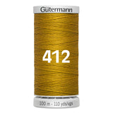 Gutermann super sterk naaigaren | 100m | 412 donker goud naaigaren GM - 100 - SS - M782 - 412 4008015693886