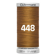 Gutermann naaigaren spoel lichtbruin, kleur 448, 100m. GM-100-SS-M782-448-LBRUIN 4008015230043