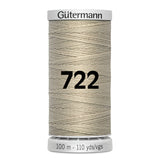 Gutermann super sterk naaigaren | 100m | 722 beige naaigaren GM - 100 - SS - M782 - 722 - BEIGE