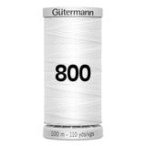 Gutermann super sterk naaigaren | 100m | 800 wit naaigaren GM - 100 - SS - M782 - 800 - WIT 4008015604172