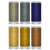 Gutermann super sterk naaigaren Set | 6x 100m | jeans kleuren naaigaren GM - 100 - SS - M782 - SET - JEAS