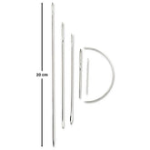 Handwerk naalden groot | set van 6 | Prym 131121 Hand Naalden PRYM - 131121 4002271311218