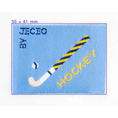 Hockey Embleem met Stick en Bal Applicatie FK - RETRO - 010
