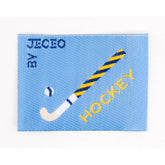 Hockey Embleem met Stick en Bal Applicatie FK - RETRO - 010