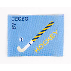 Hockey Embleem met Stick en Bal Applicatie FK - RETRO - 010
