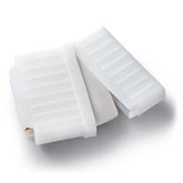 Tiza de sastre blanca en soporte con tapa acanalada, Prym 611819 4002276118195