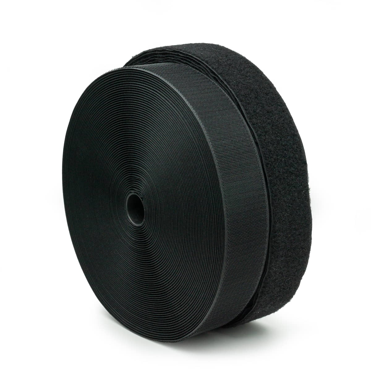 Klittenband 5 cm | compleet | zwart | rol 25 meter Klittenband KLITTENBAND - 50MM - ZWART - 25M - ROL