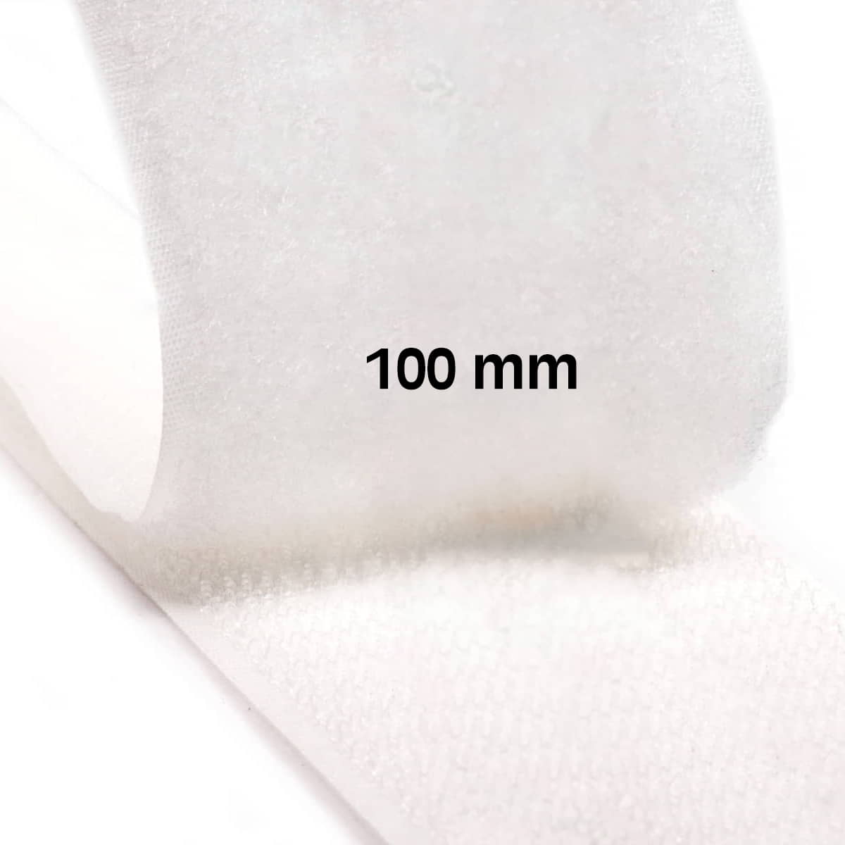 Klittenband | Wit | 10 cm | per meter | Haak en Lus Klittenband KLITTENBAND - 10CM - WIT - PM 9601100717006