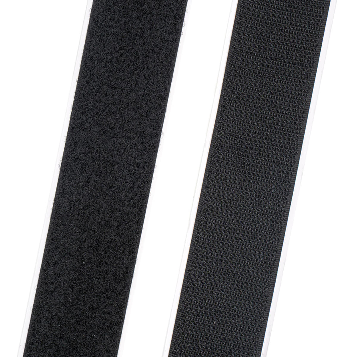 Klittenband zelfklevend | Compleet | 30 mm | zwart | per meter Klittenband KLITTENBAND - PLAK - 30MM - ZWART - PM