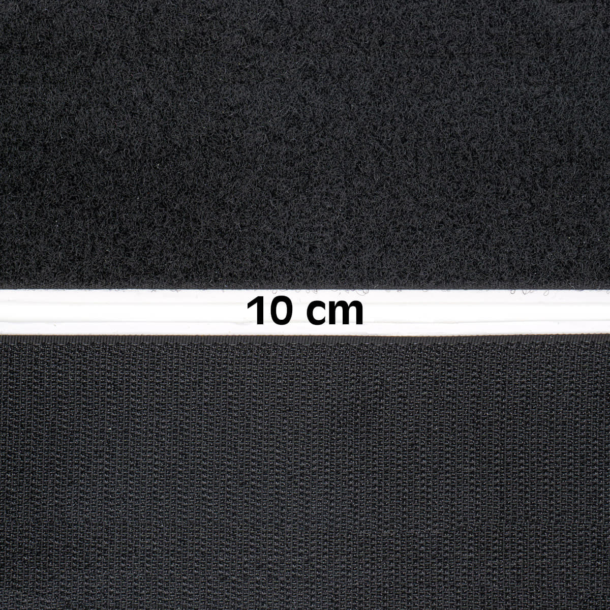 Klittenband zelfklevend YKK | Compleet | 10 cm | zwart | per meter Klittenband YKK - KLITTENBAND - PLAK - 10CM - ZWART - PM