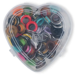 Nestels assortiment | 11 mm | 11 kleuren - 55 stuks | Prym 542621 Zeilringen - Nestelringen PRYM - 542621 4002275426215