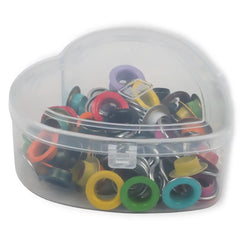 Nestels assortiment | 11 mm | 11 kleuren - 55 stuks | Prym 542621 Zeilringen - Nestelringen PRYM - 542621 4002275426215